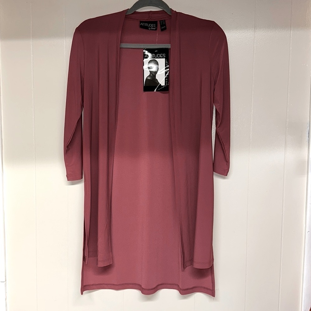 NWT Attitudes by Renee Cardigan Sz x so